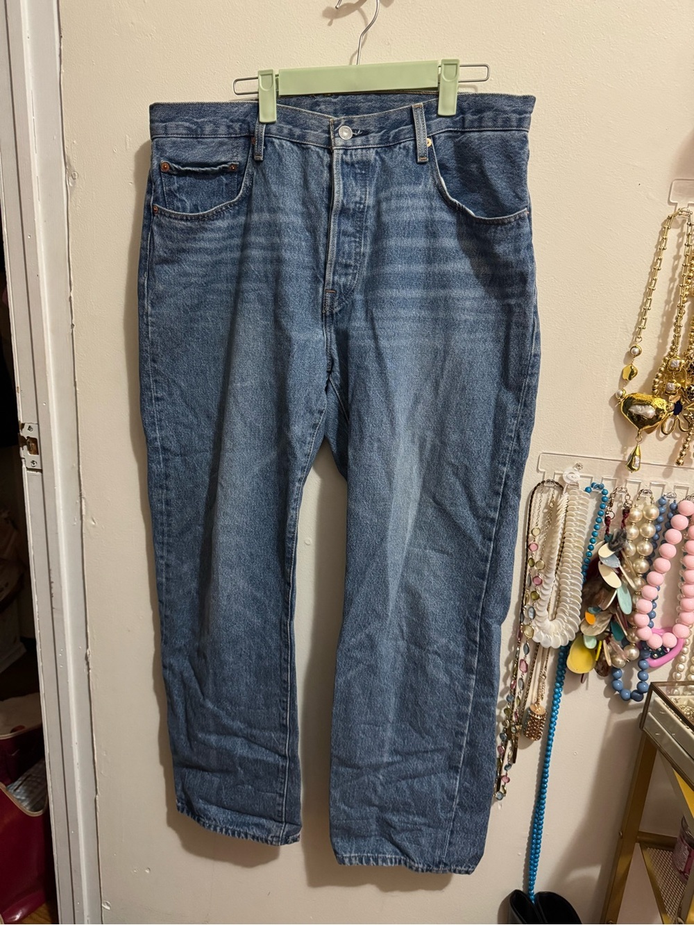 Levi 501’s Men’s Straight-Leg Denim Jeans